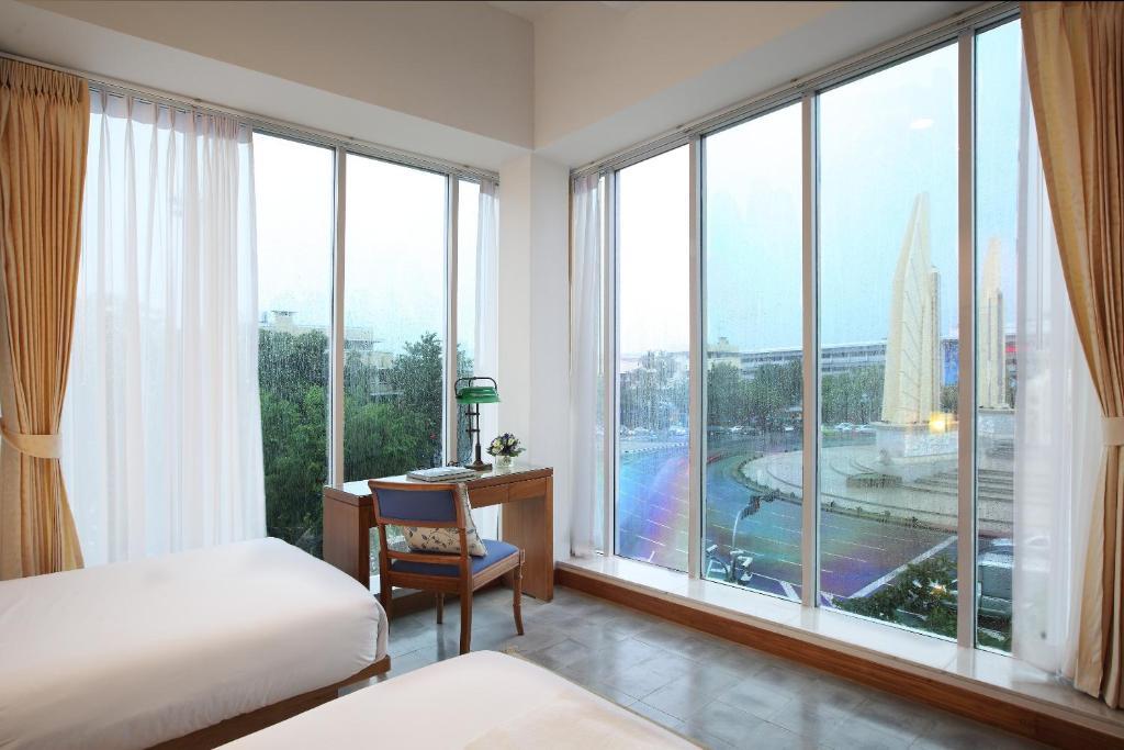 Baan Dinso Hostel@Ratchadamnoen Bangkok Chambre photo